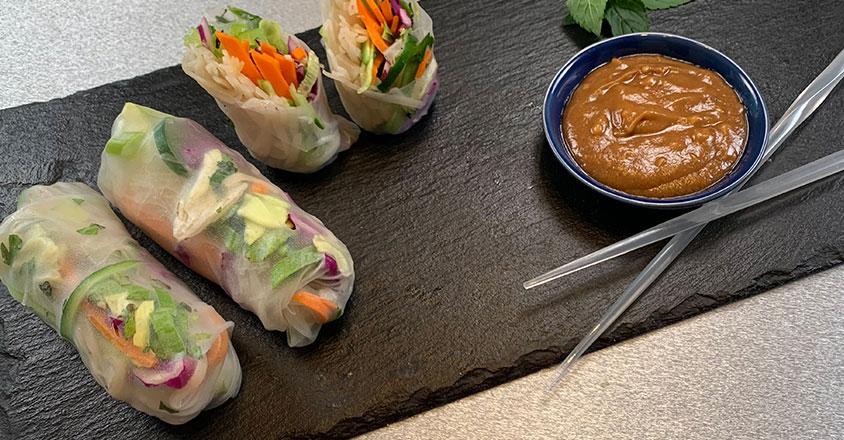 Vietnamese Spring Rolls & Dipping Sauces (with video)