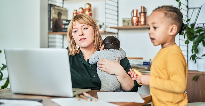 Working from home and feeling stressed? Creating a work schedule can help. 