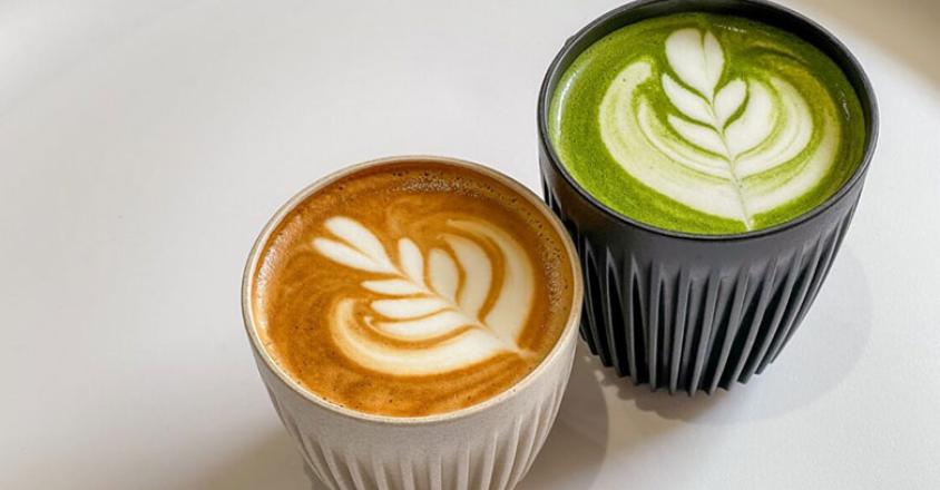 Matcha tea health benefits compared to coffee 