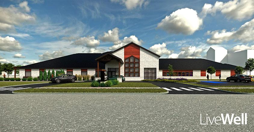 Genesis Hospice Care new facility mock-up image